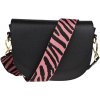 NovaKabelka.sk Ramona Nera s prídavným popruhom XIII kožená talianska crossbody kabelka čierna