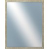 DANTIK - Zrkadlo v rámu, rozmer s rámom 40x50 cm z lišty GRAFIC strieborná vysoká (2673)