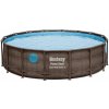 BESTWAY Power Steel Swim Vista Bazénový set 488 x 122 cm, kartušová filtrácia 56725