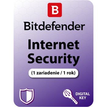 Bitdefender Internet Security 1 lic. 12 mes.