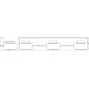OSRAM LED nástenné svetlo ORBIS FLAME, chróm, 3-pl., CCT, IP44 - 4099854447907
