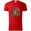 Stará topánka 50 - Tričko z organickej bavlny - 2XL ( Červená )