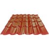 Plechová krytina Satjam Roof Classic, 1 m² RR 033 (čierna) TopMat® hrubozrnný 35 μm (mat)