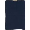 Ib Laursen Pletená utierka Mynte Midnight Blue