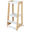 roba Learning Tower Bicolor 2025 White/Bamboo učiaca veža