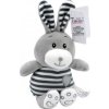 Pískový plyšový maskot - Králíček 26 cm