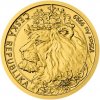 Česká mincovna Zlatá 1/25 oz investičná minca Český lev 2021 stand 1,24 g