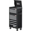 BGS Dílenský vozík s nástavbou a nářadím, 12 zásuvek, 263 ks - B4088