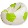 EMI futbalová lopta bielo-limetková