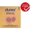 Durex Sensual Extra Lube prezervatívy 3 ks