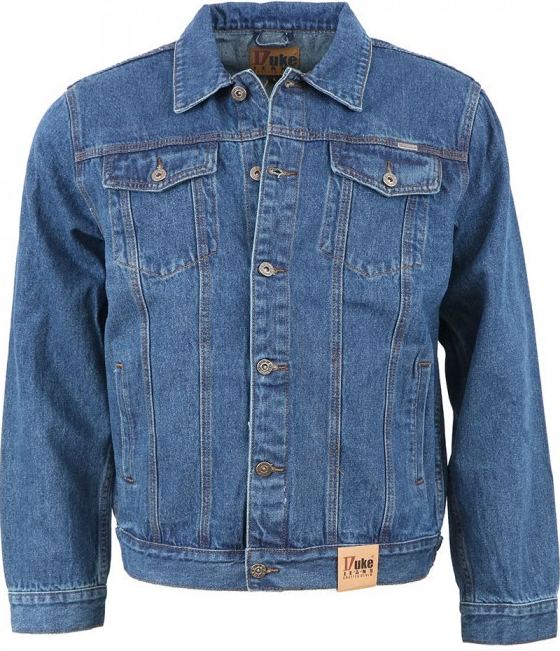 DUKE bunda pánska Western Style Trucker Denim džínsova džíska jeans