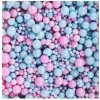 Posyp ružovo-modré perličky 50g