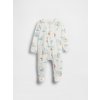 Baby overal Gap & Medvídek Pú Unisex Biela