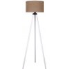 Duolla | Duolla - Stojacia lampa 1xE27/60W/230V pr. 44 cm hnedá/biela | DU82597SA