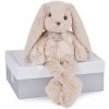 Plyšový zajačik Beige Bunny Copain Calin Histoire d’ Ours béžový 40 cm v darčekovom balení od 0 mes