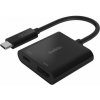 Belkin USB-C adaptér na HDMI + 60W napájení, černá AVC002btBK