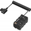 SmallRig 4884 D-Tap napájací kábel na obojstrannú NP-F dummy batériu