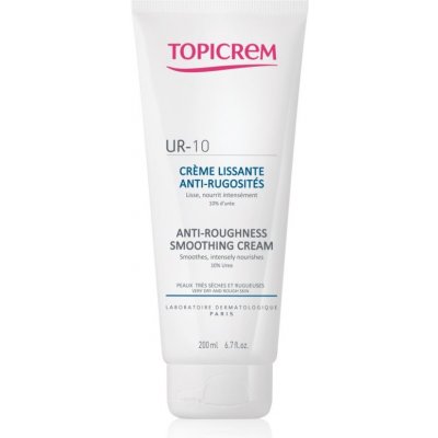 Topicrem UR-10 Anti-Roughness Smoothing Cream telový krém pre extra suchú pokožku 200 ml
