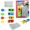 Teddies Auto vystreľovacia s rampou plast 9cm, 4 farby