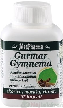 MedPharma Gurmar Gymnema 67 kapsúl