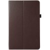 Knižkové puzdro Litchi Skin case tmavohnedé – Honor Pad 8