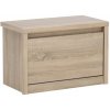 Tempo Kondela Botník 1K, dub sonoma, NORTY TYP 23 Hnedá drevotrieska 66 cm x 45 cm x 36 cm