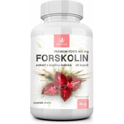 Allnature Forskolin Premium forte 400 mg 60 kapsúl