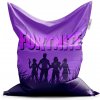 Sablio Sedací vak FORTNITE Fialová silueta - 150x100 cm