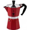 Bialetti Moka Express na 6 sálku červená