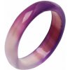 Nefertitis Achát fialový prsteň Kruh NF56878 - 54 mm (US 7)