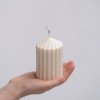 Svetluša Sójová sviečka Glory Glory - naturál, S 5 cm x 8 cm Doba horenia: 40 hod