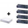 Hladamfarby Sada 4 x HP 12A (Q2612A) PREMIUM black + kancelársky papier A4 ZADARMO - kompatibilný