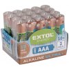 Batéria alkalická 20ks, 1,5V, typ AA, EXTOL ENERGY 42013