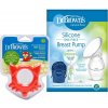 DR.BROWN'S Set Zberač materského mlieka + Hryzačka Flexees Friends líška 8586020673902