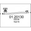 Výfukové potrubie MTS 01.20130