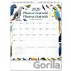 NOTIQUE Nástěnný plánovací Animalium 30 x 34 cm 2026