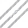 SILVEGO Strieborná retiazka rombo 4mm TTT2ROMB4