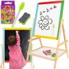 Kriedová magnetická tabuľa RicoKids 43 x 89 cm