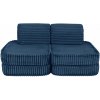 MeowBaby® Churros detská pohovka Basic, Midnight Blue