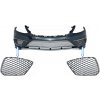 KITT Front Bumper Chrome Side Grilles suitable for Mercedes S-Class W222 (2013-2017) S65 Design