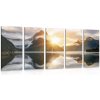 Dreamvido 5-dielny obraz krásny východ slnka na Novom Zélande Varianta: 200x100