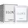 Candly & Co. I Love vonná sviečka 250 g