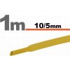 SOLEX Zmršťovacia trubička 10mm/5mm DRS10-5/YE žltá
