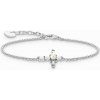 Thomas Sabo A2173-167-14-L19V Silver Bracelet With White Cross Romance