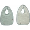 Bebe jou bryndáčky Pure Cotton 2ks zelená