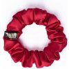 Saténová gumička scrunchie ČERVENÁ S