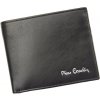 Pierre Cardin TILAK06 8824 RFID čierna pánska kožená peňaženka 11 x 9 cm