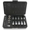 Sada bitov a nástrčných hlavíc Torx 30 ks. KD10242