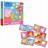 Trefl Domino papierové Peppa Pig / Prasiatko Peppa 28 kartičiek