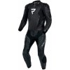 Kombinéza na motocykel Rebelhorn Veľko čierno-biela Veľkosť: 52